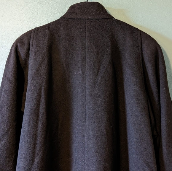 Forecaster of Boston Vintage Brown Overcoat Size 16 - Picture 11 of 14